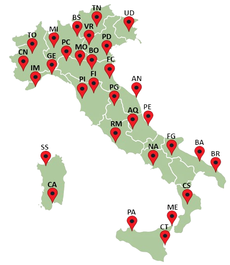 Sedi Gruppo Alta Formazione